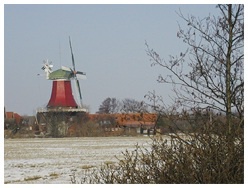 Schoofs Mühle im Winter